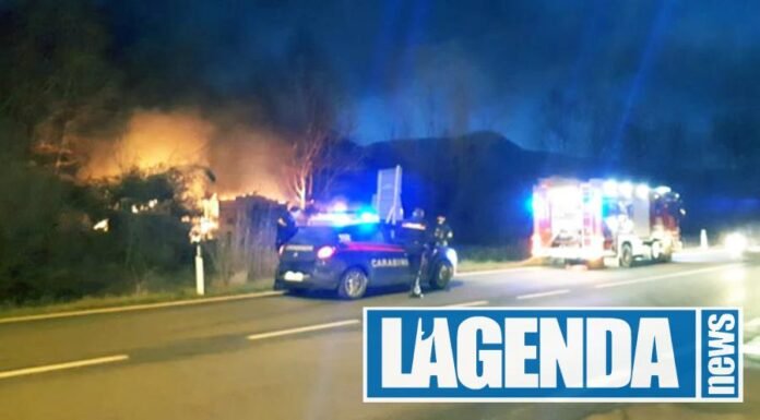 Chiusa San Michele incendio