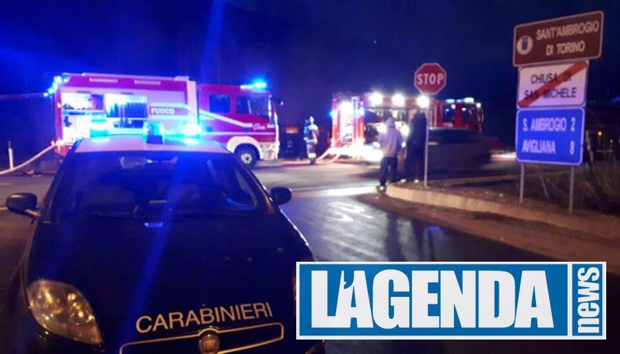 Chiusa San Michele incendio