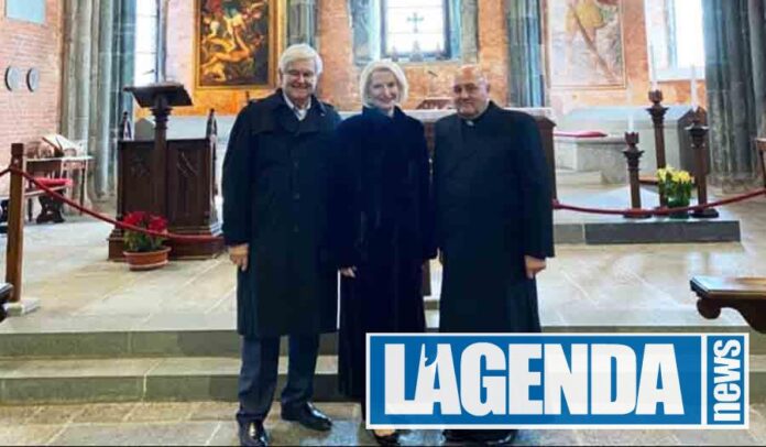 Ambasciatrice alla Sacra San Michele