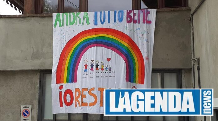 Lenzuola arcobaleno