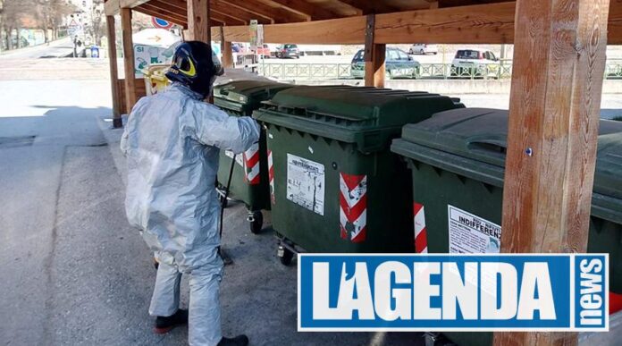 Oulx sanificazione