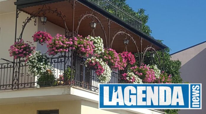 Balcone fiorito