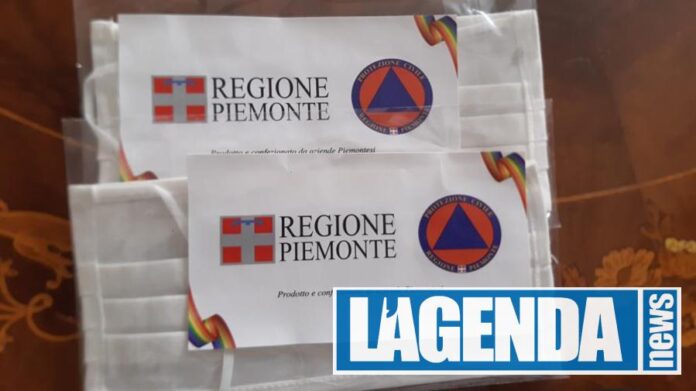 Mascherine Regione Piemonte