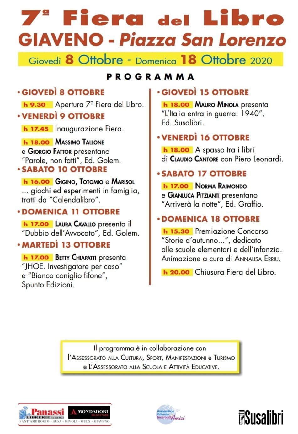 Fiera del libro Giaveno