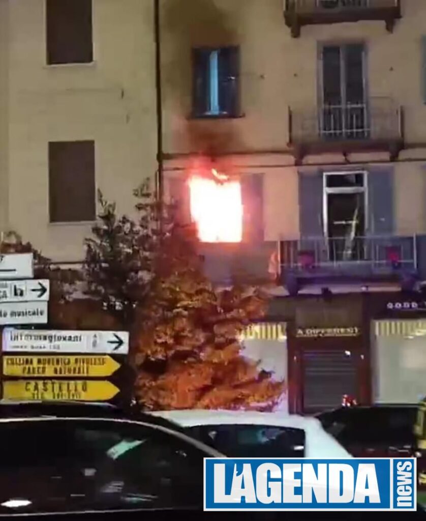 Incendio a Rivoli
