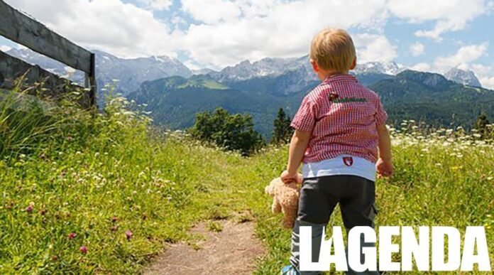 Montagna bambini