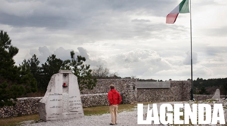 Il monumento in onore delle vittime delle foibe a Basovizza.