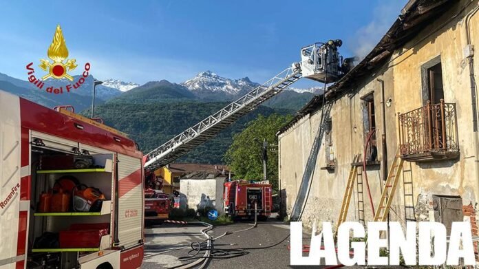 Incendio Vigili del Fuoco