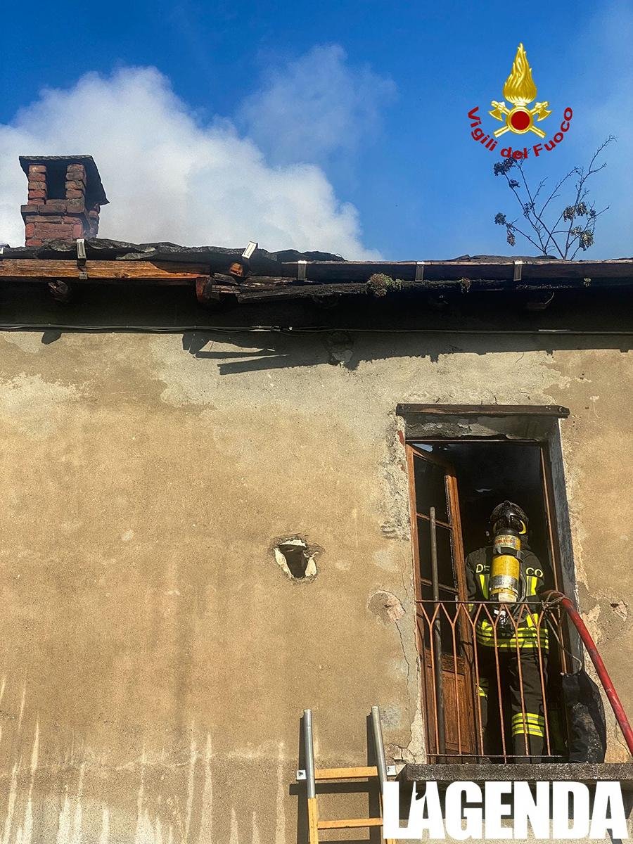 Incendio Vigili del Fuoco