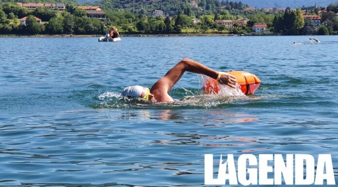 avigliana lago nuota