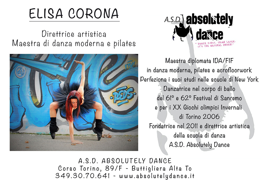 Absolutely Dance Elisa Corona