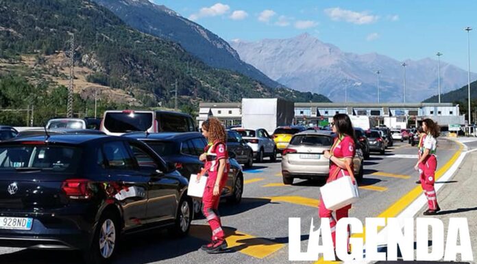 croce rossa autostrada