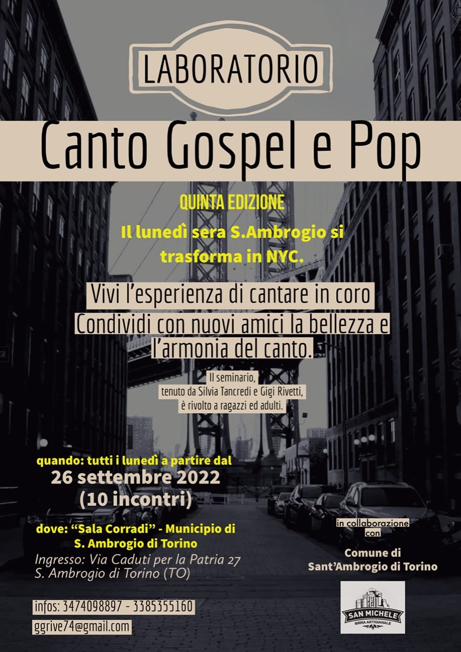 canto gospel e pop