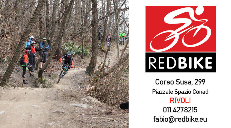 Red Bike, il negozio di bici di Rivoli, organizza un corso di tecnica MTB primo livello con Fabio Fina