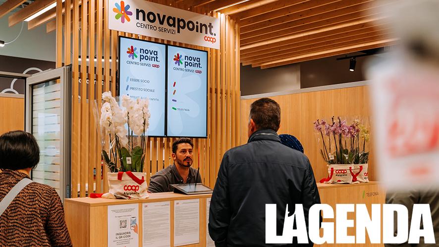 Nel punto vendita Nova Coop di Alpignano il centro servizi unificato Novapoint