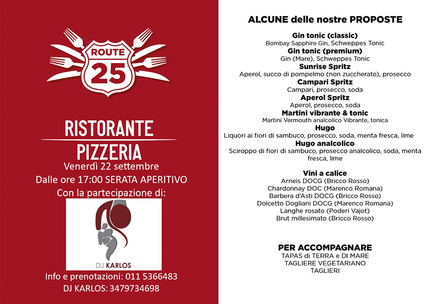 Ristorante Pizzeria Route 25