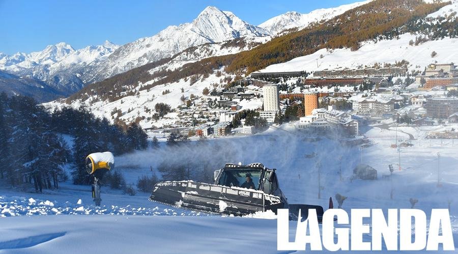 Vialattea neve piste sestriere inverno