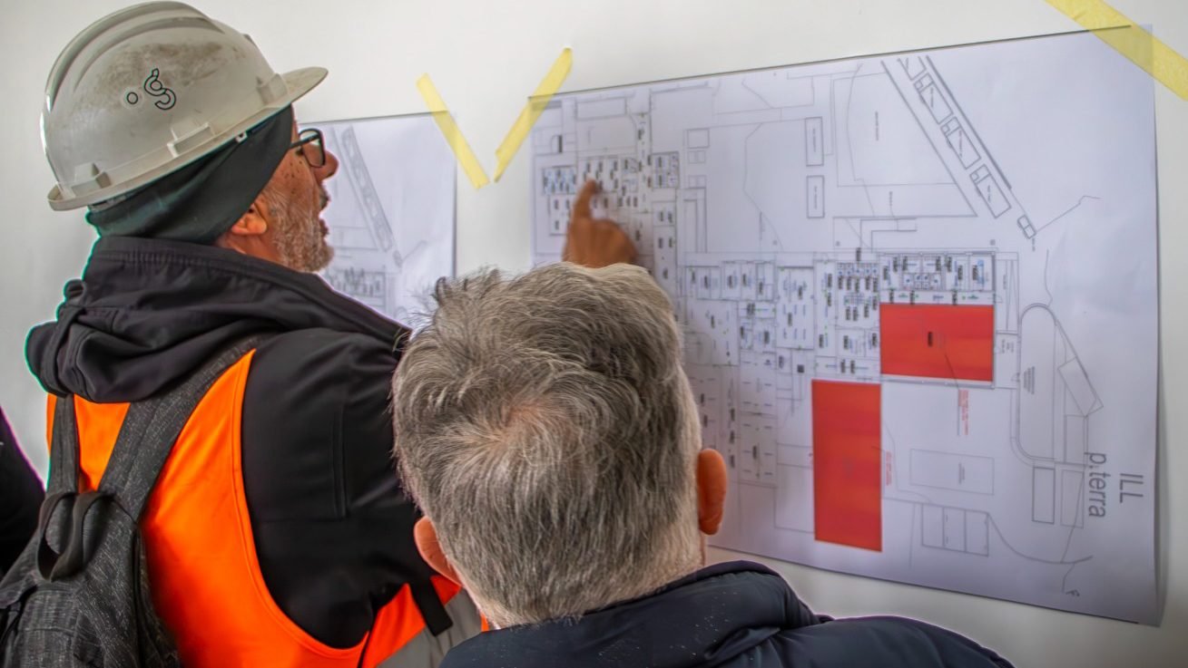 Lavori al Polo Logistico di Bussoleno