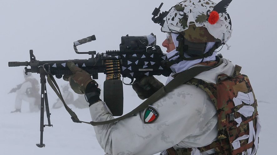 Alpini in esercitazione