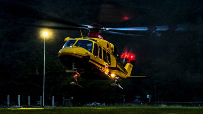 L'elicottero di notte