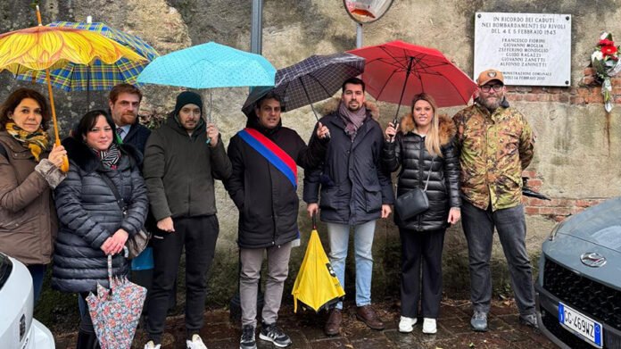 A Rivoli la lapide delle vittime dei bombardamenti