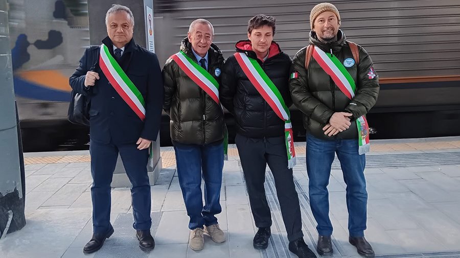 Treno sindaci Valsusa