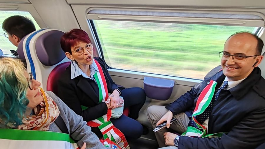 Treno sindaci Valsusa