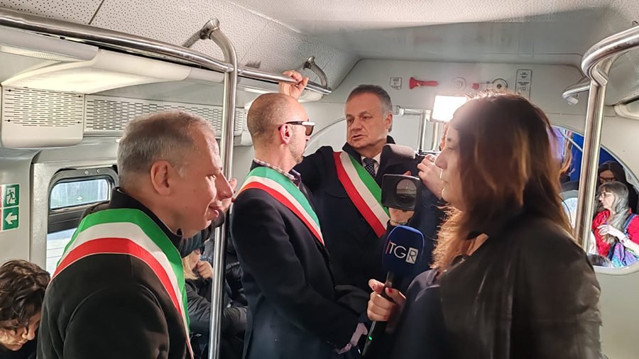 Treno sindaci Valsusa