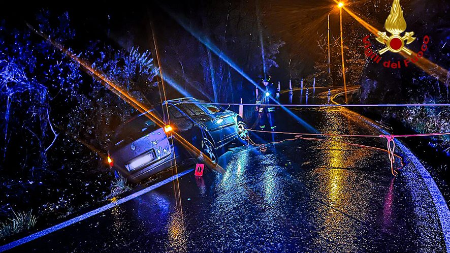 Incidente sulla strada del Moncenisio