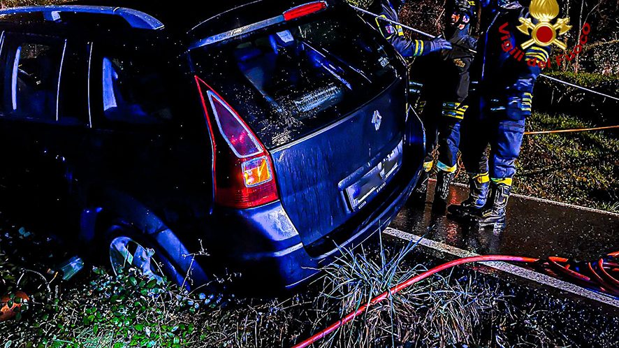 Incidente sulla strada del Moncenisio