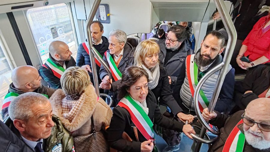 Treno sindaci Valsusa