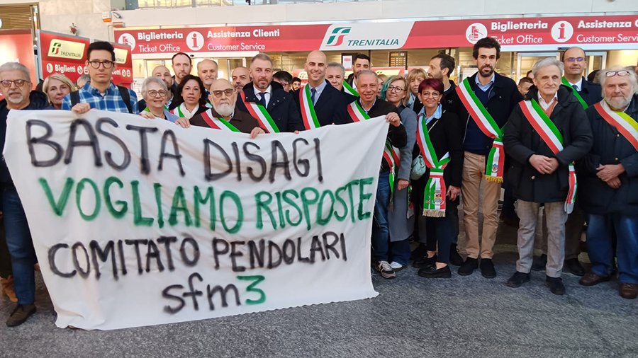 Treno sindaci Valsusa