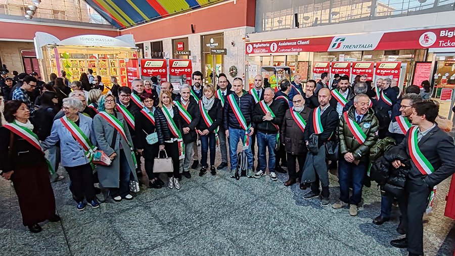 Treno sindaci Valsusa