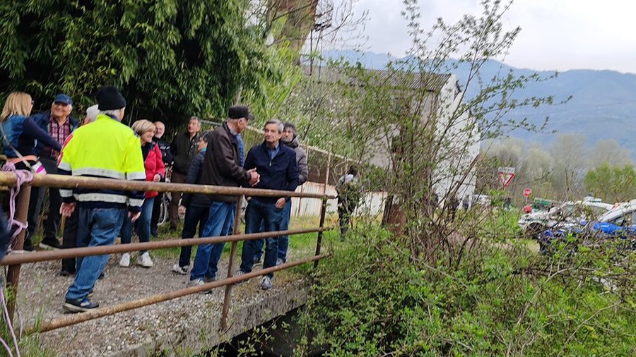 Chiusa di San Michele canale scolmatore