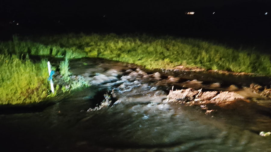 Maltempo a Giaveno (foto Battagliotti)