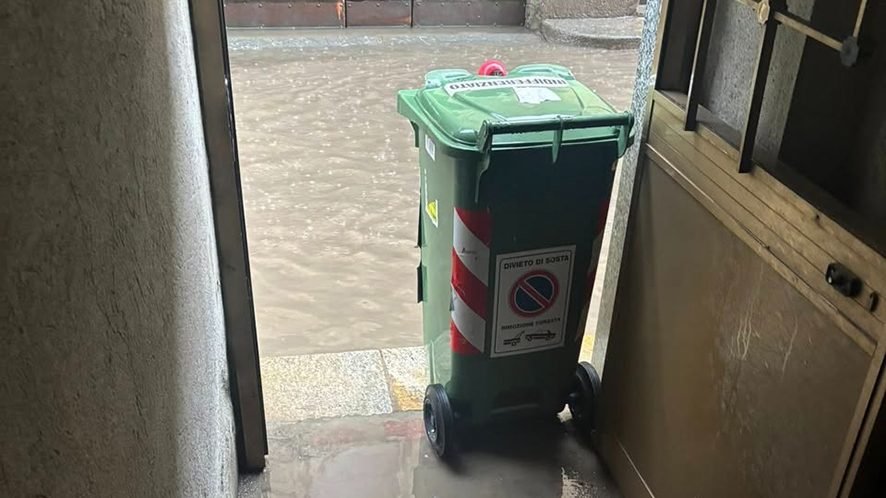 Via Torino a Sant'Antonino di Susa (foto Priscilla Barbagiovanni)