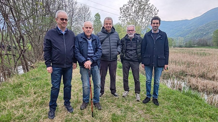 Chiusa di San Michele canale scolmatore