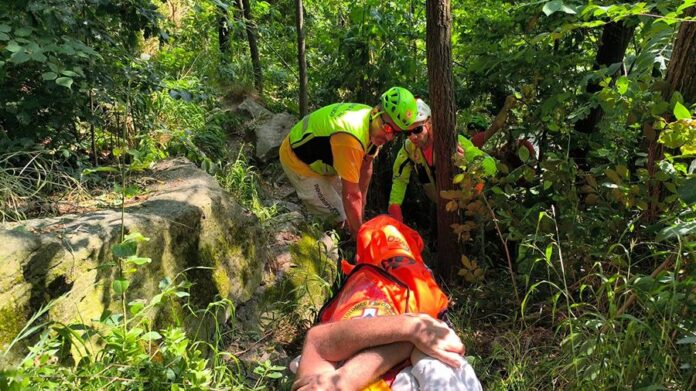 Soccorso Alpino a Caprie