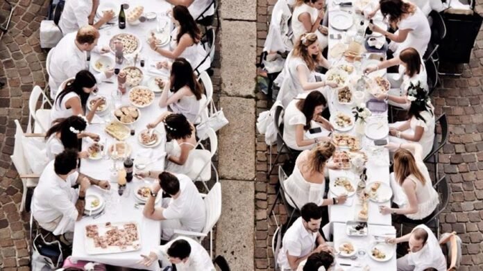 Cena in bianco