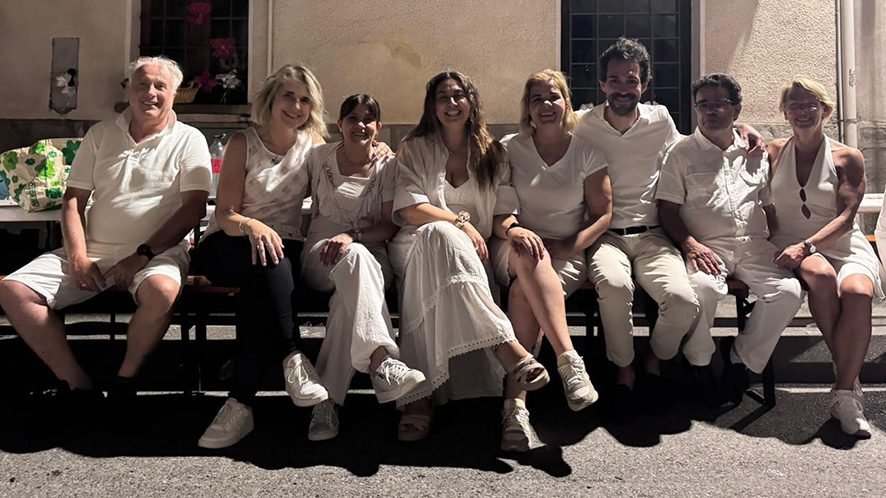 Cena bianco a Chiusa San Michele