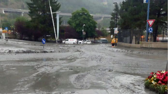 Esondazione a Bardonecchia