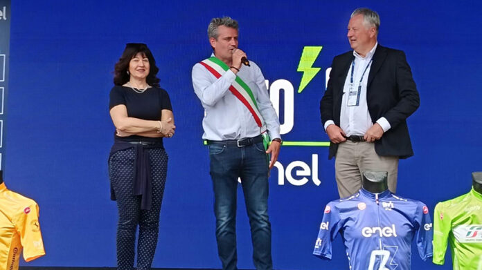 Valerio e Montabone al Giro-E