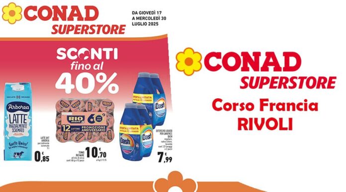 Superstore Conad Corso Francia Rivoli