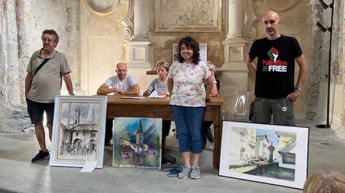 Concorso di pittura a Chiomonte