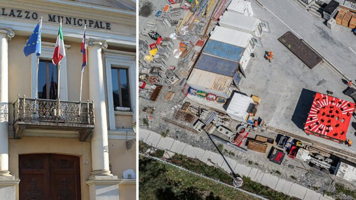 Il municipio di Susa e TAV