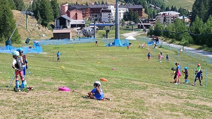 Sestriere ski road e sci d’erba