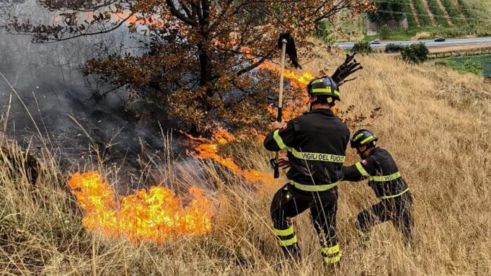 Incendio Valsusa