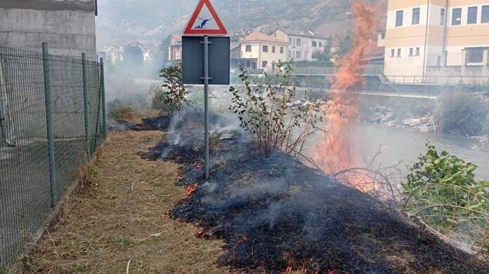 Incendio a Bussoleno