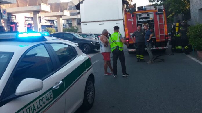 Incendio a Giaveno