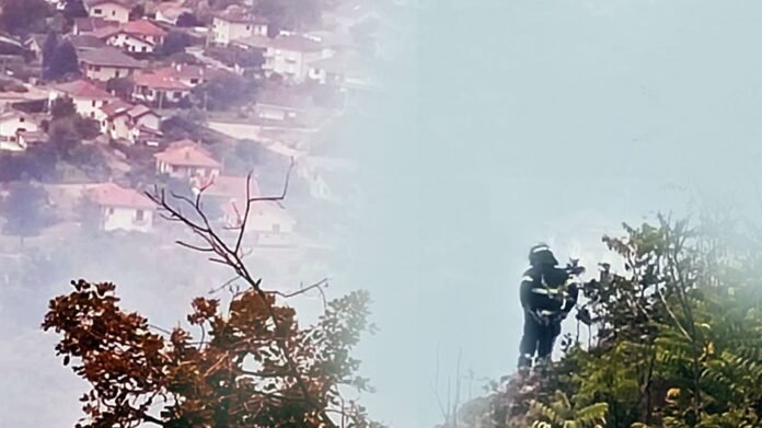 Incendio in Valsusa
